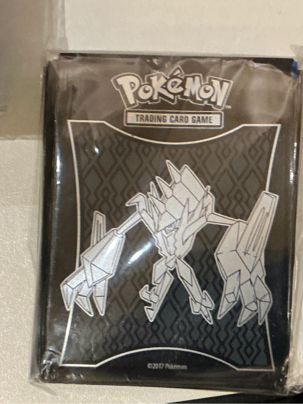 2017 POKEMON SUN & MOON BURNING SHADOWS NECROZMA PREMIUM SLEEVES - 65